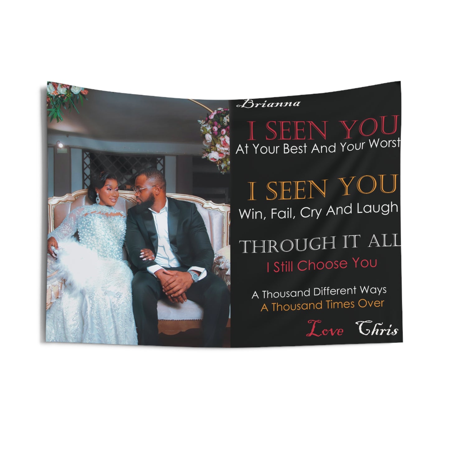 "I Seen You" Love Letter