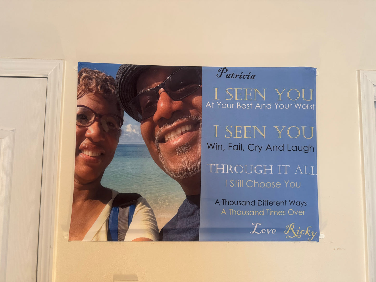 "I Seen You" Love Letter